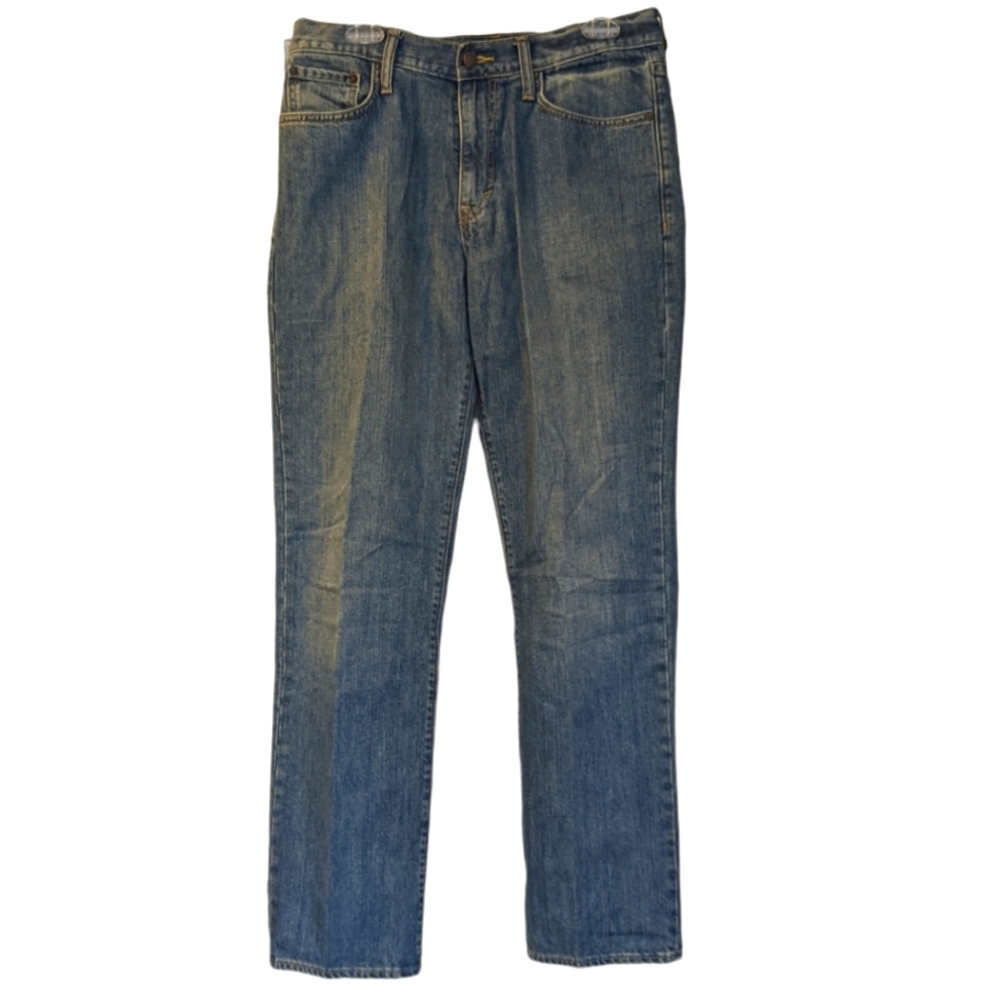 Old Navy jeans Men size 32 Waist 34 Length regular straight leg Blue denim